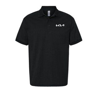 Men’s Kia Dry-Blend Polo - Black